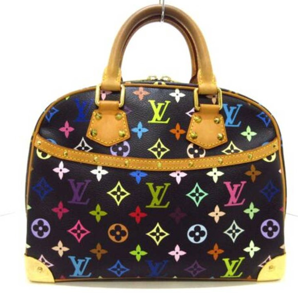Louis Vuitton Handbags - 💎✨ULTRA RARE✨💎 LOUIS VUITTON Trouville Noir Monogram Multicolor